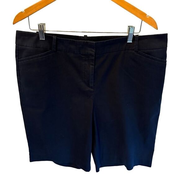 Talbots Navy Blue Shorts Woman’s size 16 - Picture 1 of 8